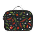 Christmas Decorations Pattern Print Portable Lunch Bag