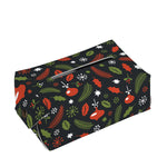 Christmas Decorations Pattern Print Rectangle Tissue Box Cover