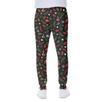 Christmas Decorations Pattern Print Scuba Joggers