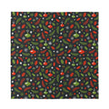 Christmas Decorations Pattern Print Silk Bandana