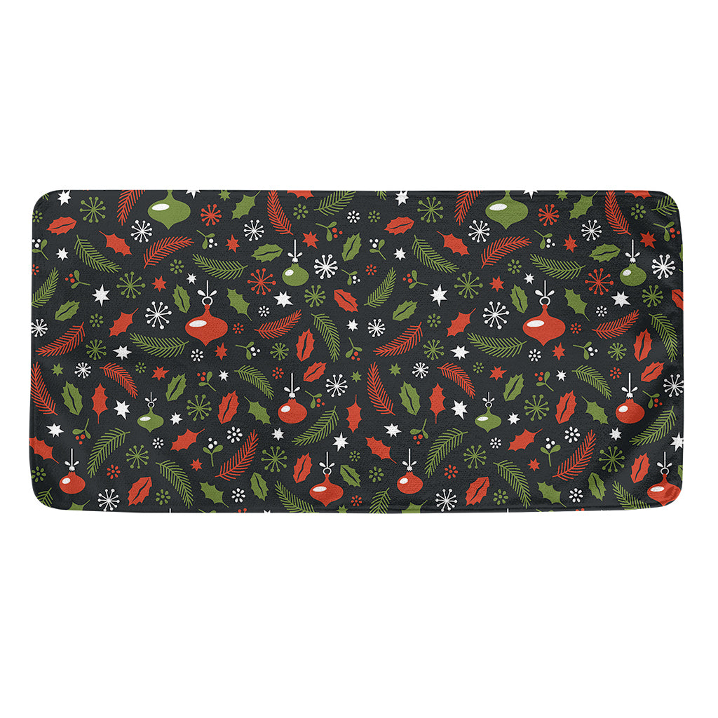 Christmas Decorations Pattern Print Towel