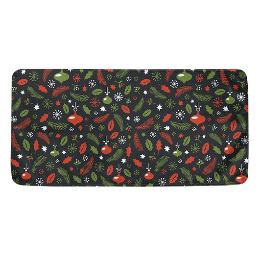 Christmas Decorations Pattern Print Towel
