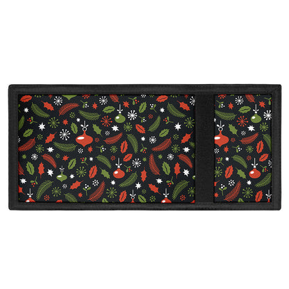 Christmas Decorations Pattern Print Trifold Wallet