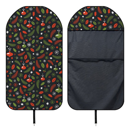 Christmas Decorations Pattern Print Waterproof Car Seat Cover