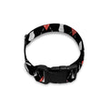 Christmas Deer Argyle Pattern Print Dog Collar