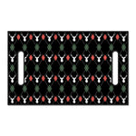 Christmas Deer Argyle Pattern Print Golf Cart Seat Cover