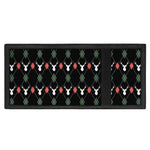 Christmas Deer Argyle Pattern Print Trifold Wallet