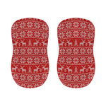 Christmas Deer Knitted Pattern Print Bar Stool Covers