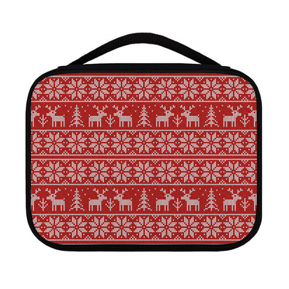 Christmas Deer Knitted Pattern Print Classic Bible Case