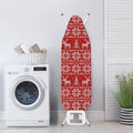 Christmas Deer Knitted Pattern Print Ironing Board Cover