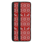 Christmas Deer Knitted Pattern Print Refrigerator Handle Covers