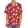 Christmas Deer Pattern Print Aloha Shirt