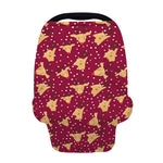 Christmas Deer Pattern Print Baby Seat Cover