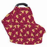 Christmas Deer Pattern Print Baby Seat Cover