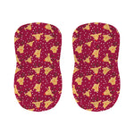 Christmas Deer Pattern Print Bar Stool Covers