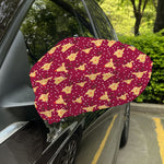 Christmas Deer Pattern Print Car Side Mirror Covers