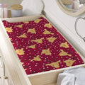 Christmas Deer Pattern Print Changing Pad Cover