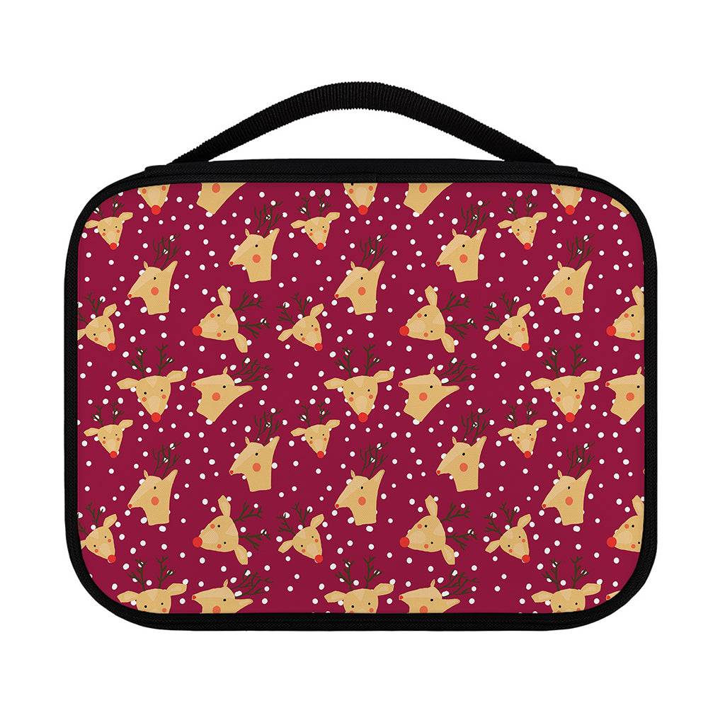 Christmas Deer Pattern Print Classic Bible Case