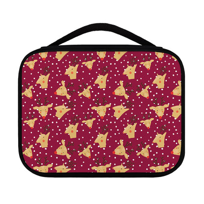 Christmas Deer Pattern Print Classic Bible Case