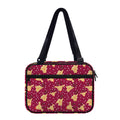 Christmas Deer Pattern Print Double Strap Bible Bag