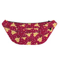 Christmas Deer Pattern Print Fanny Pack