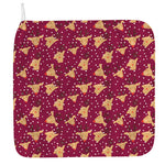 Christmas Deer Pattern Print Hand Towel