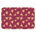 Christmas Deer Pattern Print Indoor Door Mat