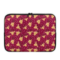Christmas Deer Pattern Print Laptop Sleeve