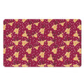 Christmas Deer Pattern Print Polyester Doormat