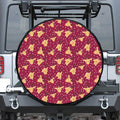 Christmas Deer Pattern Print Tire Cover
