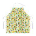 Christmas Emoji Pattern Print Adjustable Apron