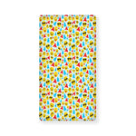 Christmas Emoji Pattern Print Baby Crib Sheet