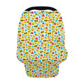 Christmas Emoji Pattern Print Baby Seat Cover
