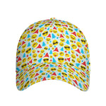 Christmas Emoji Pattern Print Baseball Cap