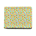 Christmas Emoji Pattern Print Bifold Wallet