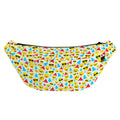 Christmas Emoji Pattern Print Fanny Pack