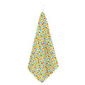 Christmas Emoji Pattern Print Hand Towel