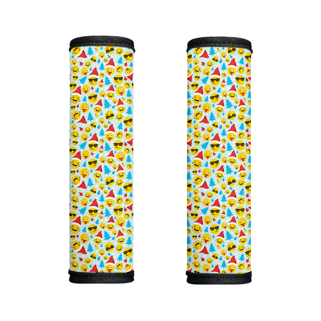 Christmas Emoji Pattern Print Handle Covers