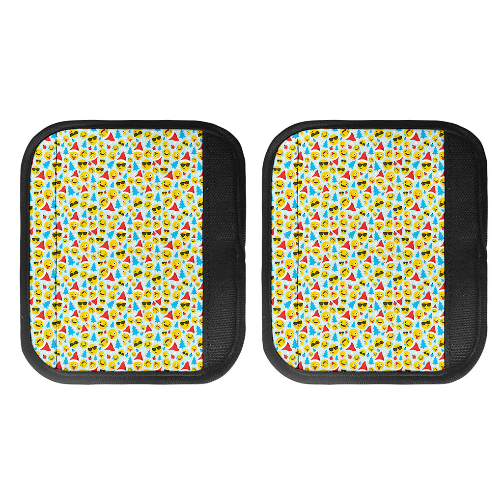 Christmas Emoji Pattern Print Handle Covers