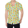 Christmas Emoji Pattern Print Men's Shirt