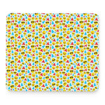 Christmas Emoji Pattern Print Mouse Pad