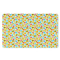 Christmas Emoji Pattern Print Polyester Doormat