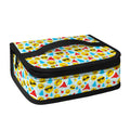 Christmas Emoji Pattern Print Small Lunch Bag