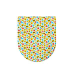 Christmas Emoji Pattern Print Toilet Lid Cover