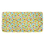 Christmas Emoji Pattern Print Towel