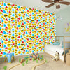 Christmas Emoji Pattern Print Wall Sticker