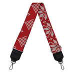 Christmas Festive Knitted Pattern Print Bag Strap