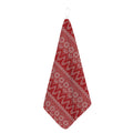 Christmas Festive Knitted Pattern Print Hand Towel