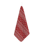 Christmas Festive Knitted Pattern Print Hand Towel