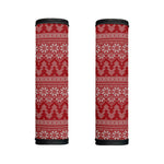 Christmas Festive Knitted Pattern Print Handle Covers